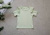 ［FLO］Uni frill tee