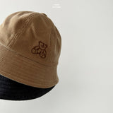 ［LINDO］Bear corduroy bucket hat