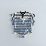 ［Bonito］Stripe bebe rompers