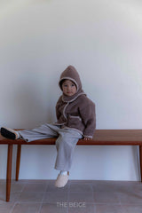 ［The beige］Fleece balaclava