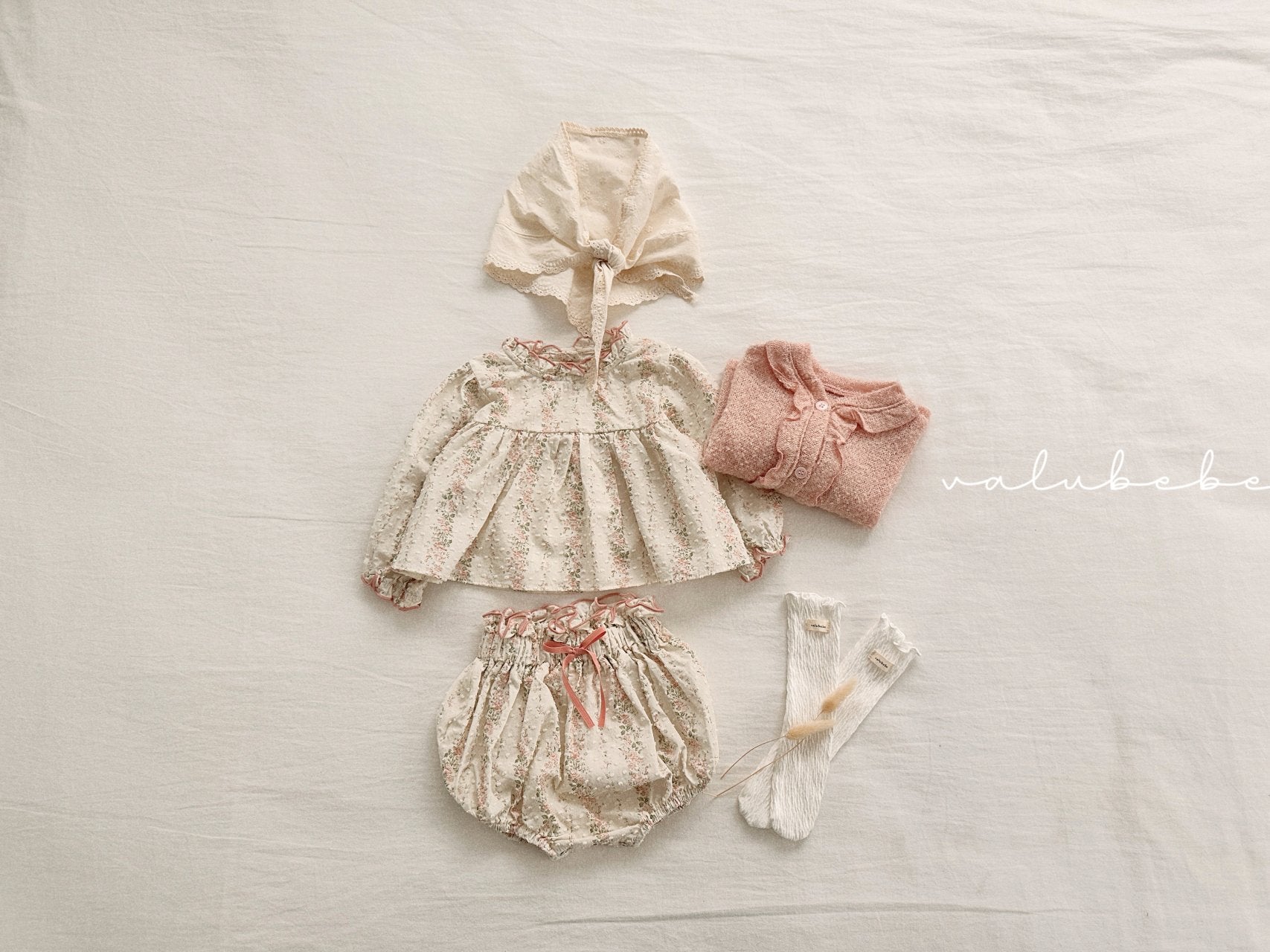 ［valubebe］Jaine frill cardigan (baby & kids)