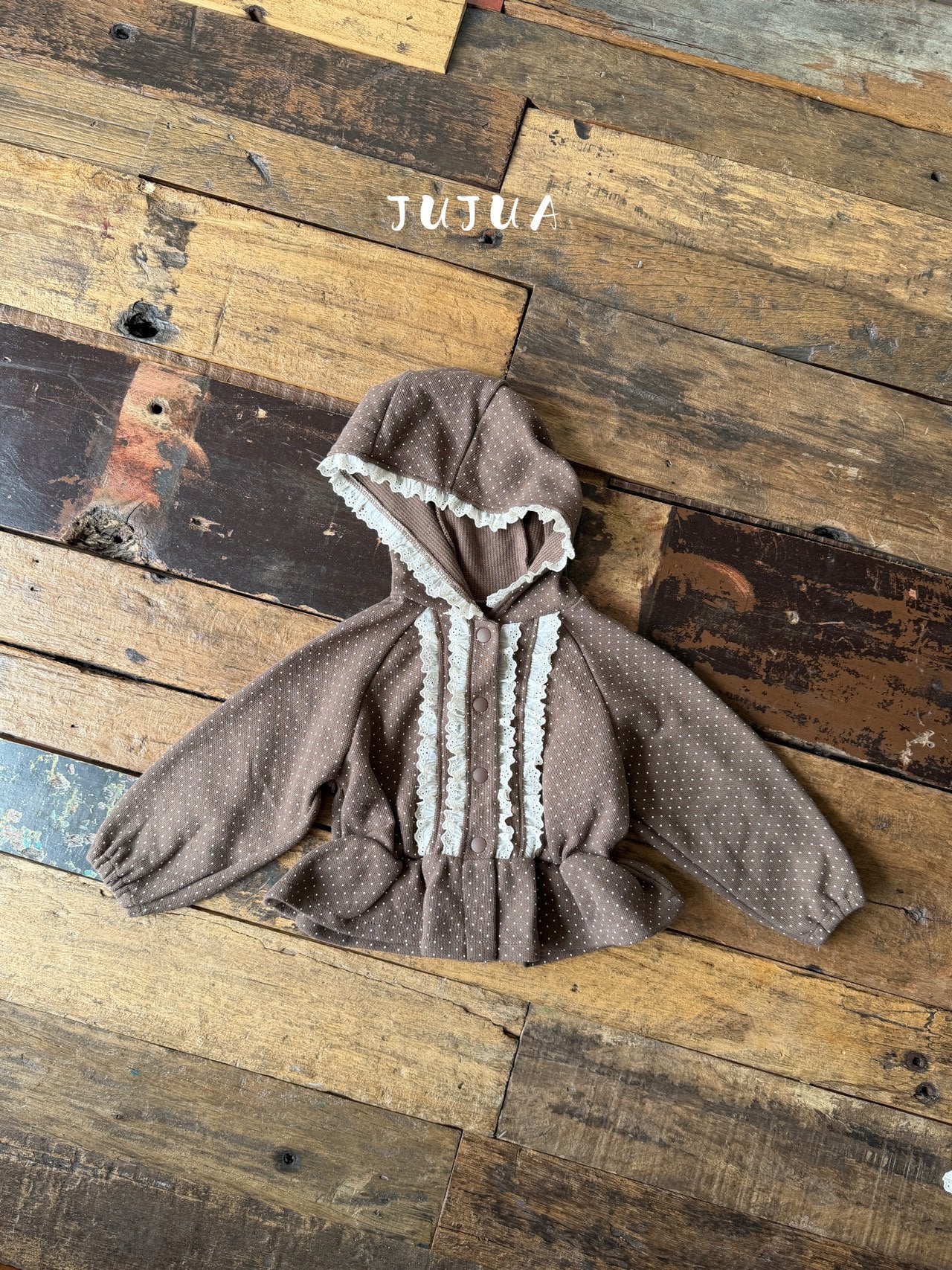 ［jujua］Coco hood jacket