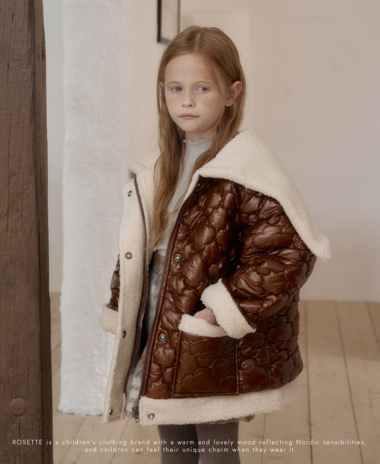 ［ROSETTE］Clover padding jumper