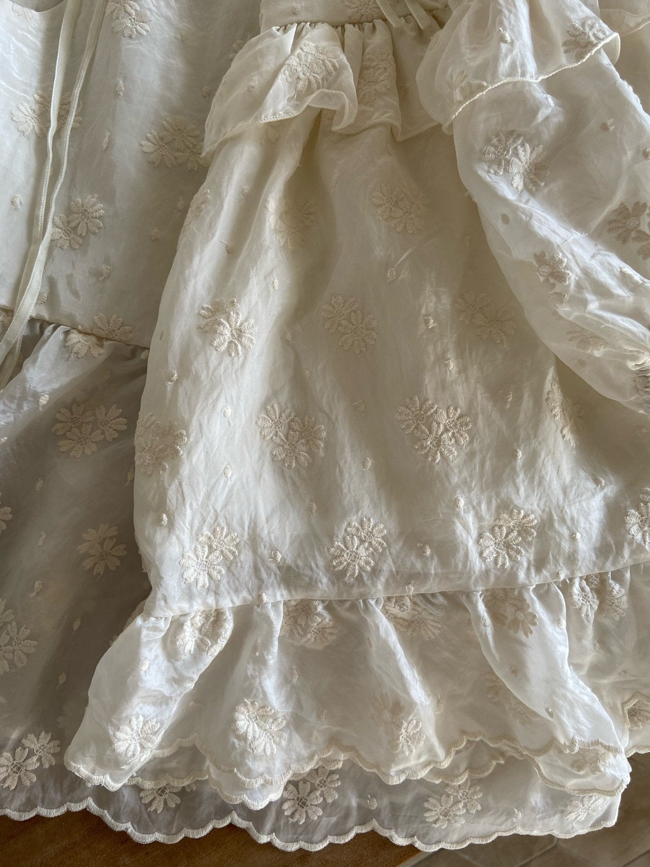 ［Anne shirley］Ruby lace rompers