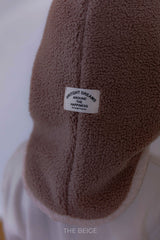 ［The beige］Fleece balaclava