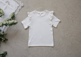 ［FLO］Uni frill tee