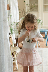［FLO］Uni frill tee