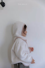 ［The beige］Fleece balaclava