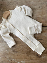 ［monbebe］Suell eyelet newborn suit