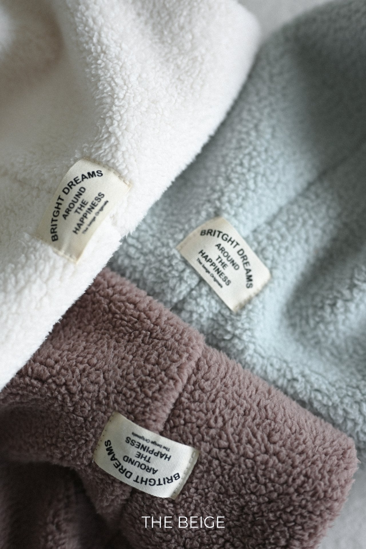 ［The beige］Fleece balaclava