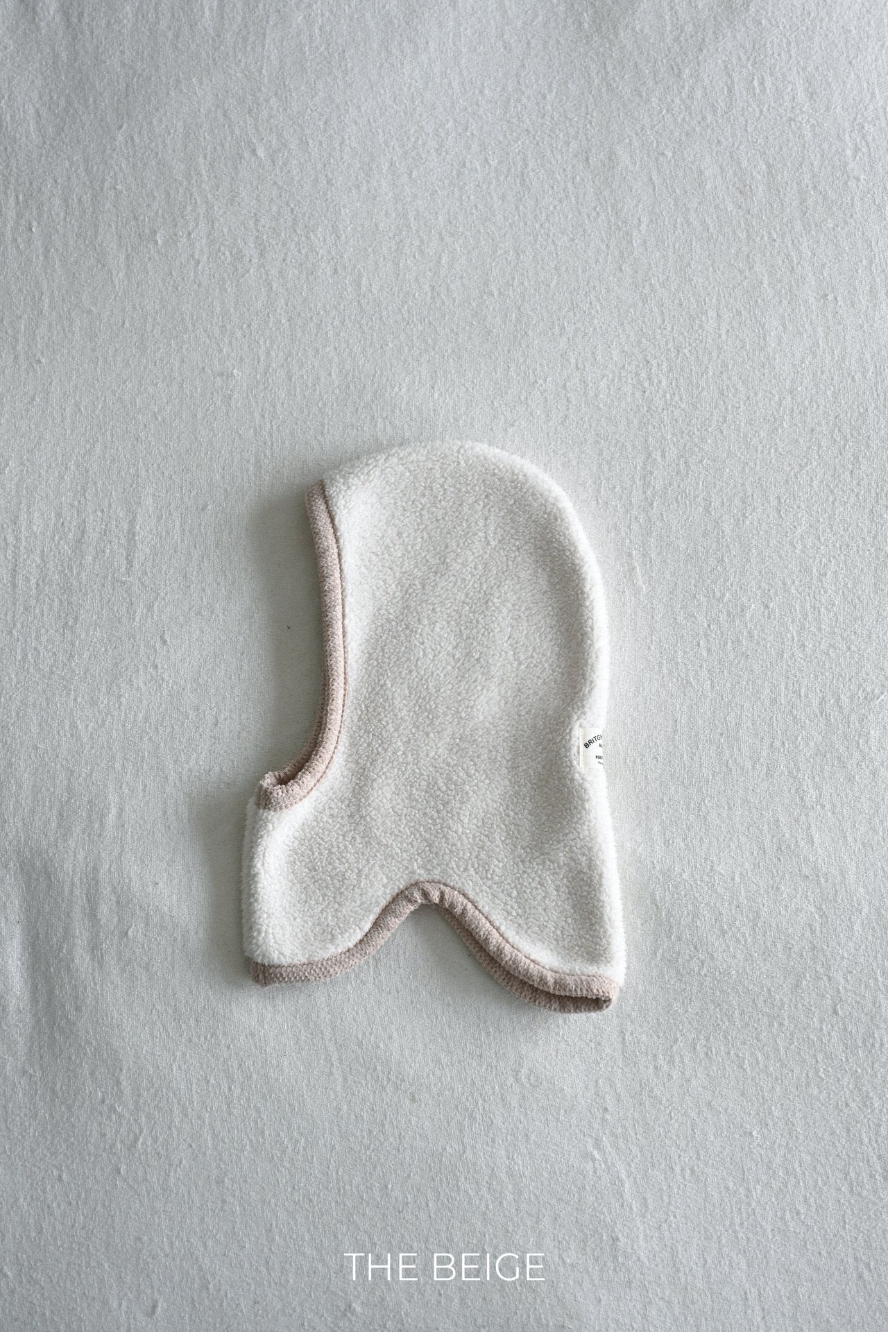 ［The beige］Fleece balaclava