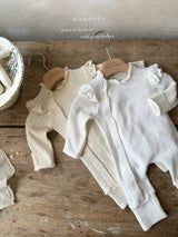 ［monbebe］Suell eyelet newborn suit
