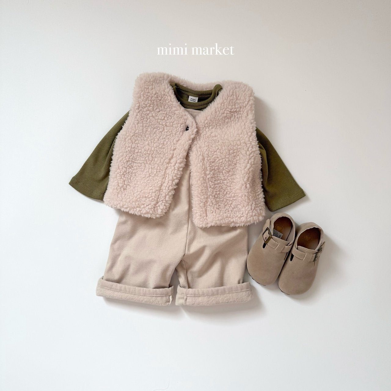 [mimi market] Poodle vest