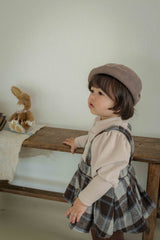 ［OREN］Brunel check bloomer skirt