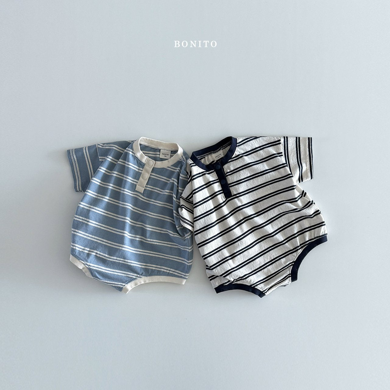 ［Bonito］Stripe bebe rompers
