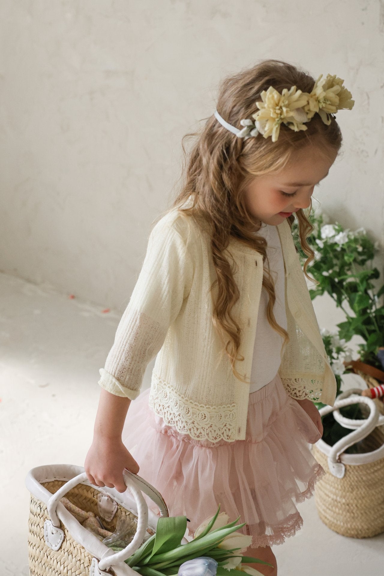 ［FLO］Uni frill tee