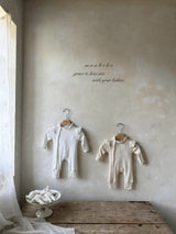 ［monbebe］Suell eyelet newborn suit