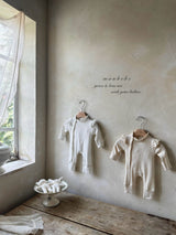 ［monbebe］Suell eyelet newborn suit
