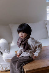 ［The beige］Reversible muffler