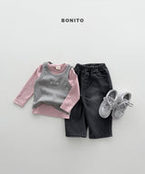 ［Bonito］Color rib tee