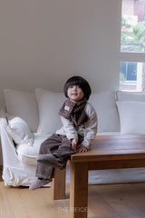 ［The beige］Reversible muffler