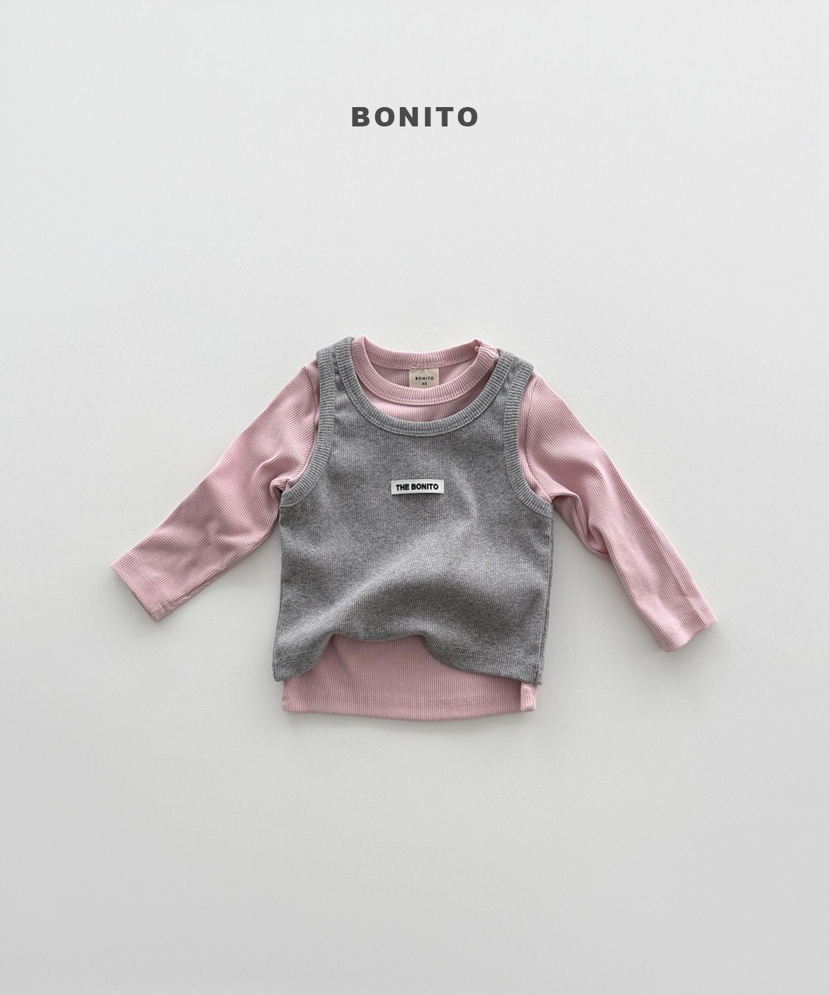 ［Bonito］Color rib tee