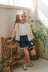 ［FLO］Uni frill tee