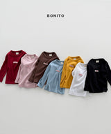 ［Bonito］Color rib tee