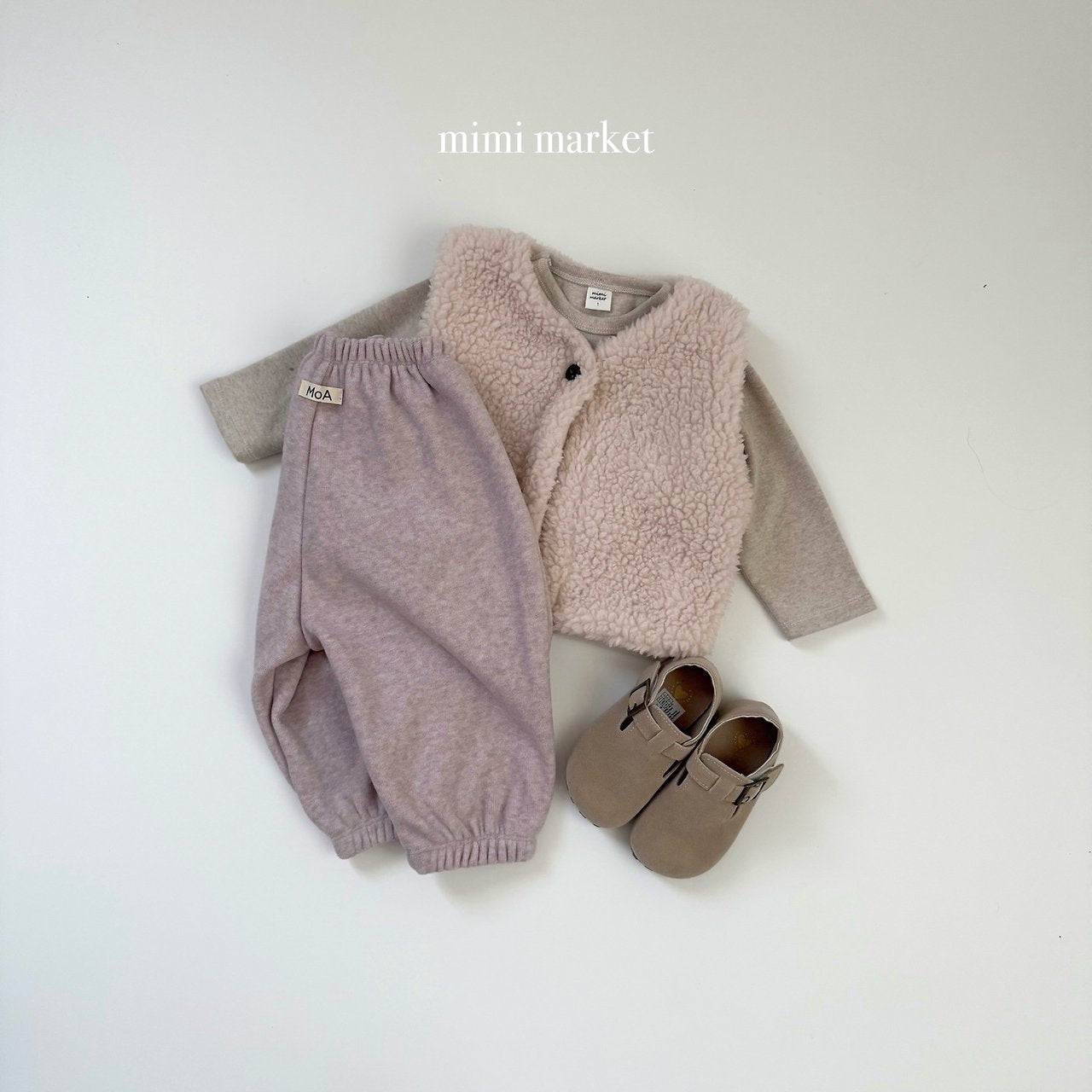 [mimi market] Poodle vest