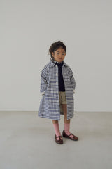 [soye] Alto check coat