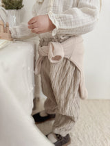 ［mimi market］Crinkle sausage pants