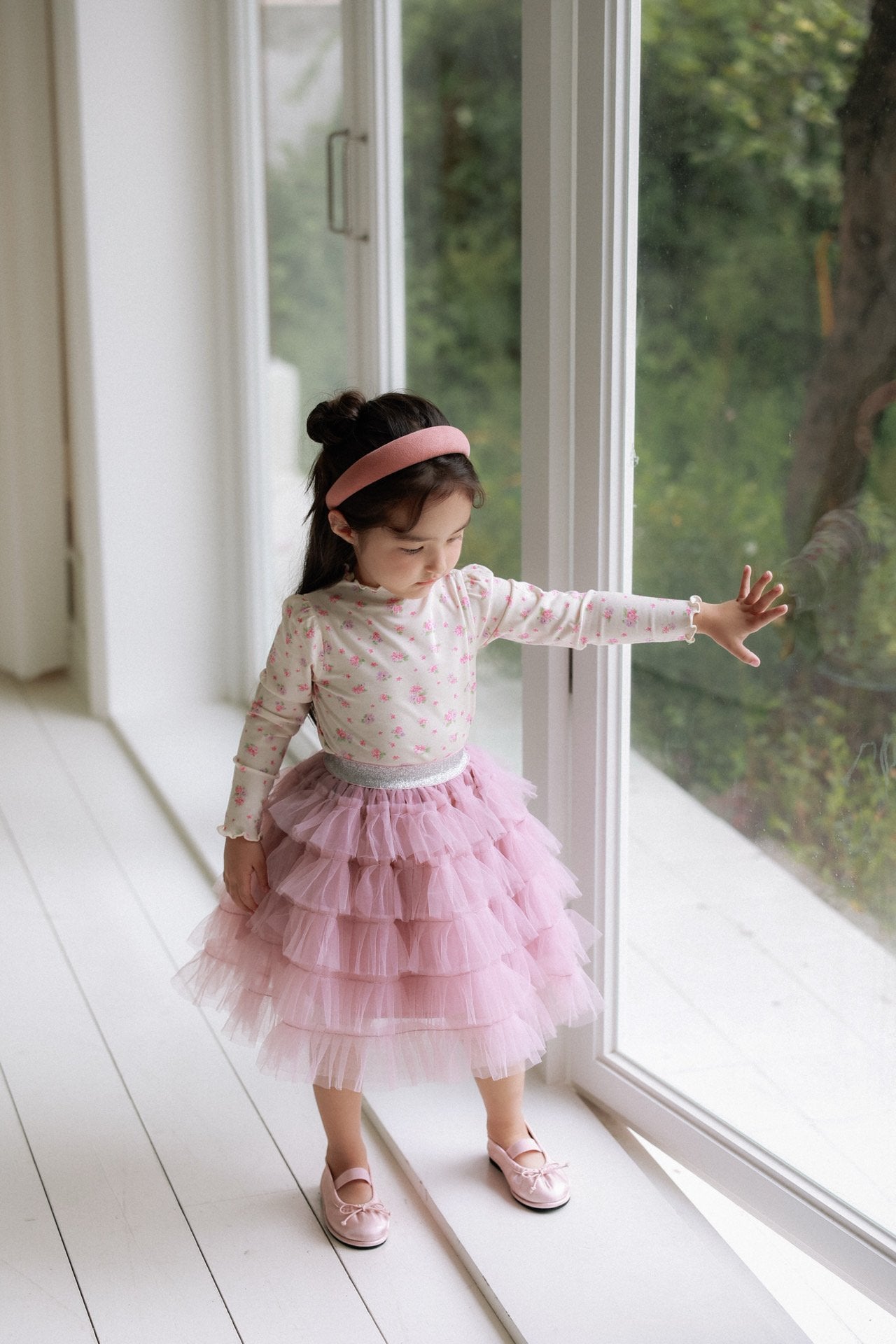 ［azalea］Blossom tencel tee (baby & kids)