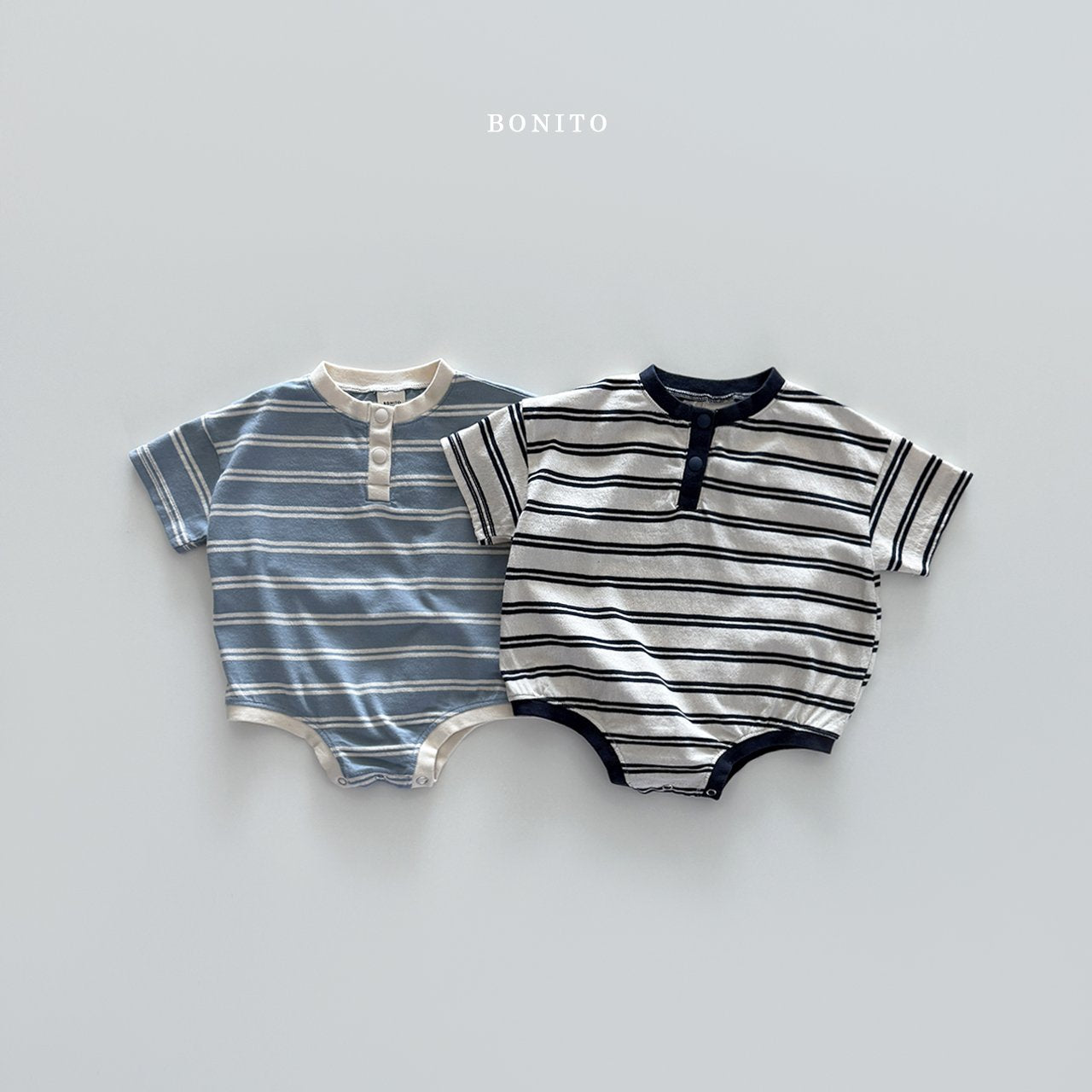 ［Bonito］Stripe bebe rompers