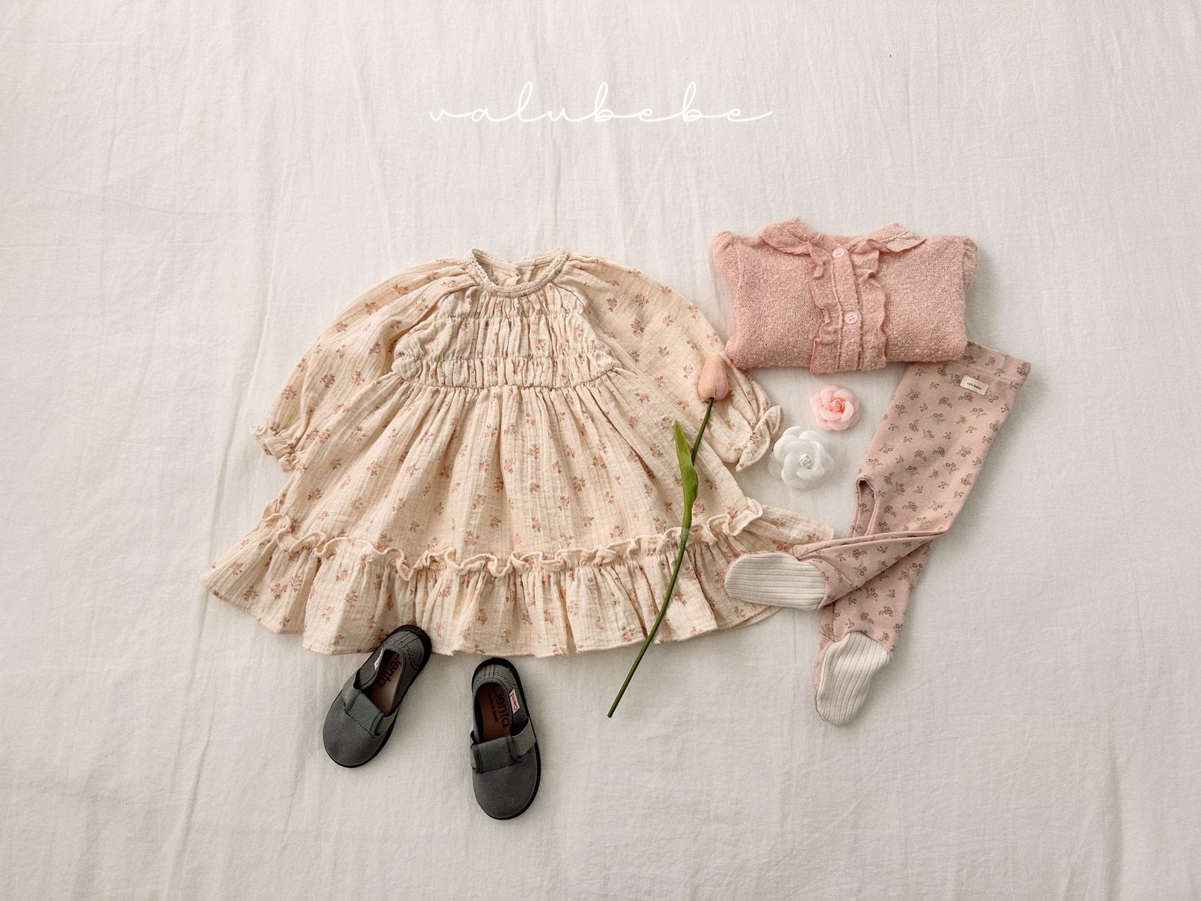 ［valubebe］Jaine frill cardigan (baby & kids)