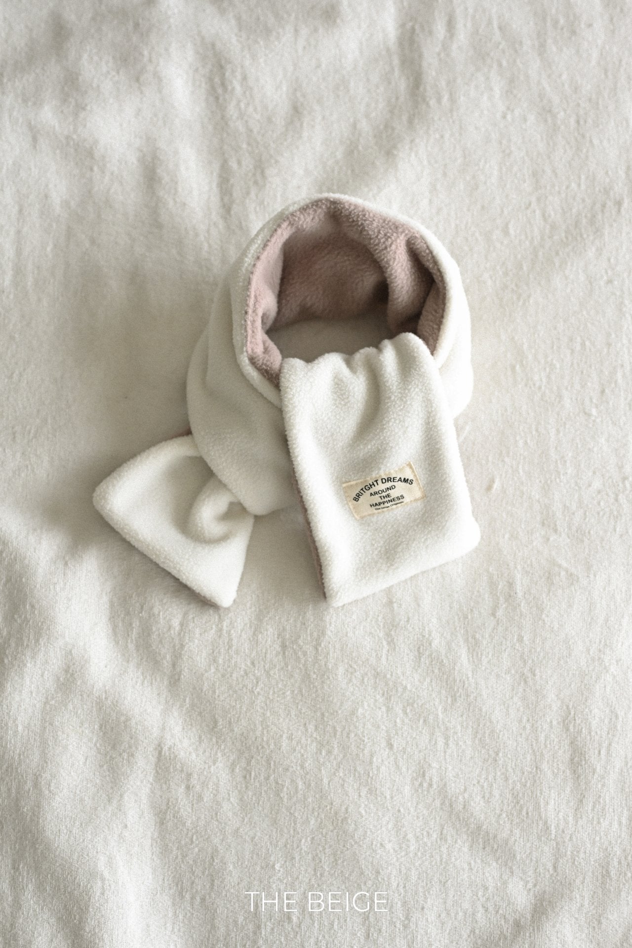 ［The beige］Reversible muffler