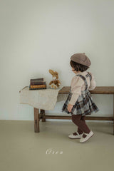 ［OREN］Brunel check bloomer skirt