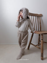 ［mimi market］Crinkle sausage pants