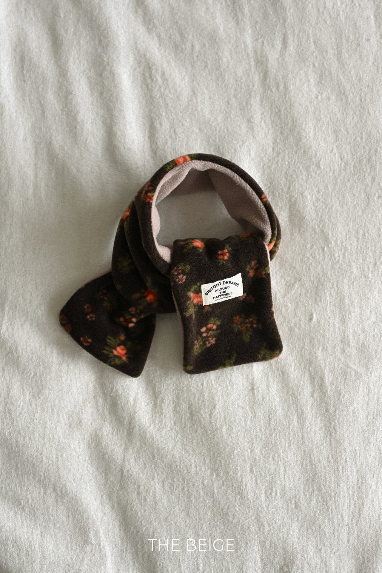 ［The beige］Reversible muffler