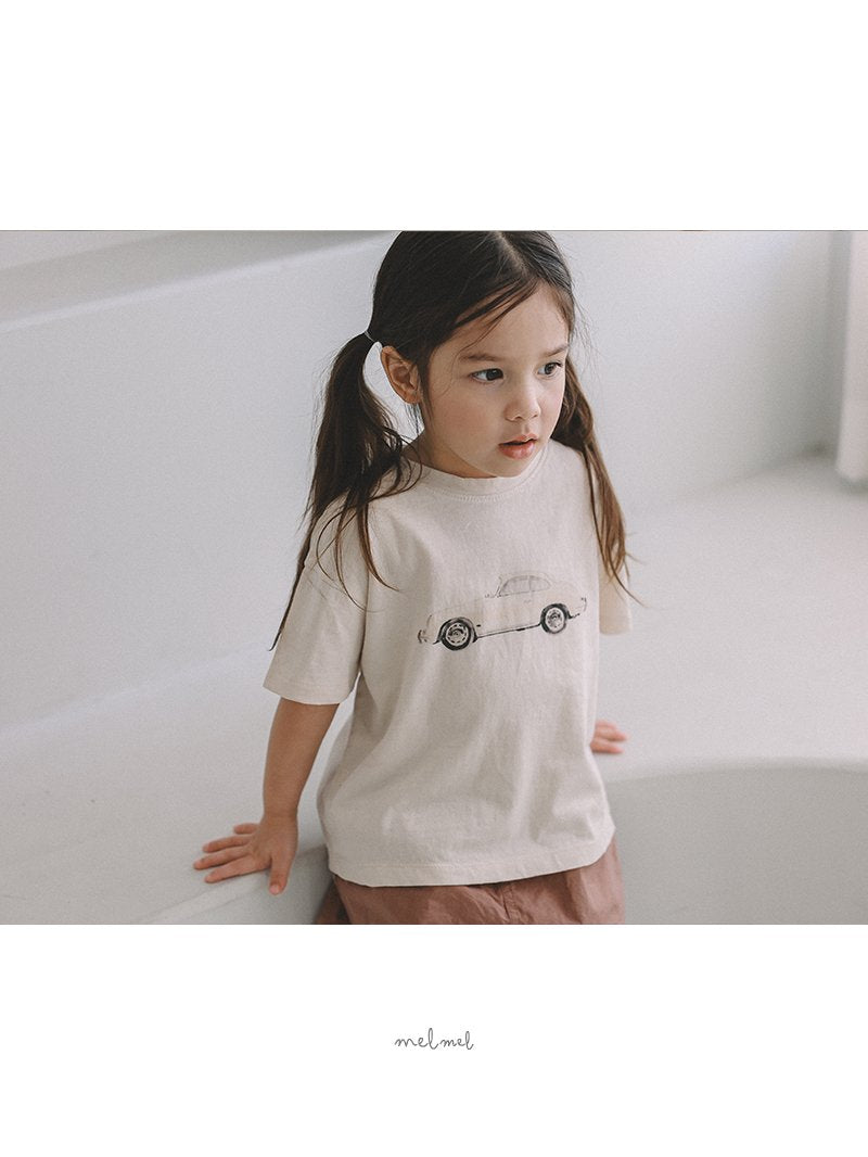 ［melmel］Old car half tee
