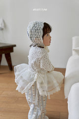 ［marron］Hellen lace bonnet