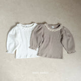 ［mimi market］Puff lace tops