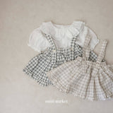 ［mimi market］Duel collar blouse