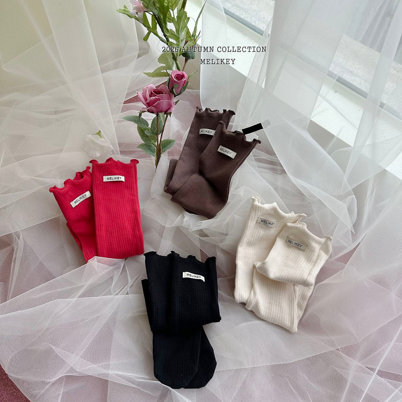 ［Melikey］Basic mellow socks