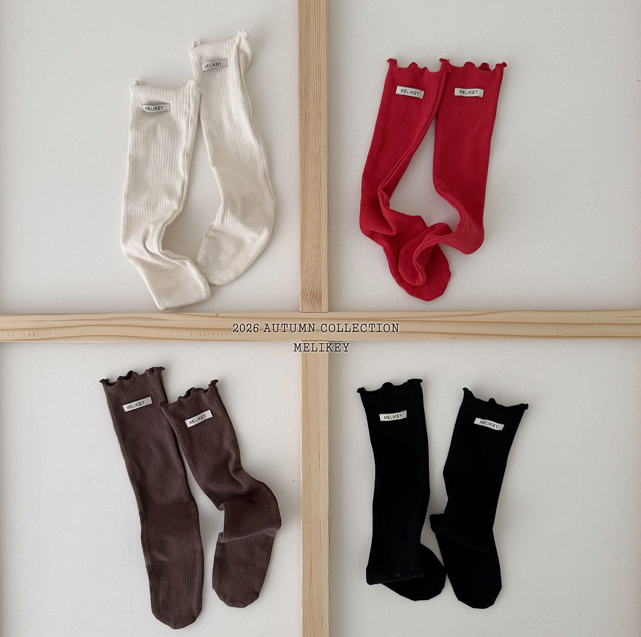 ［Melikey］Basic mellow socks