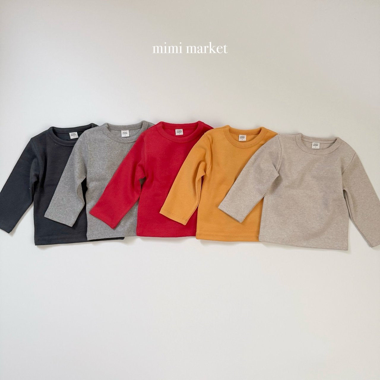 [mimi market] Peach daily  tee