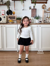 ［second moment］Frill collar rib tops