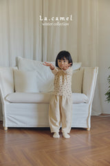 ［La.camel］Daily warm pants
