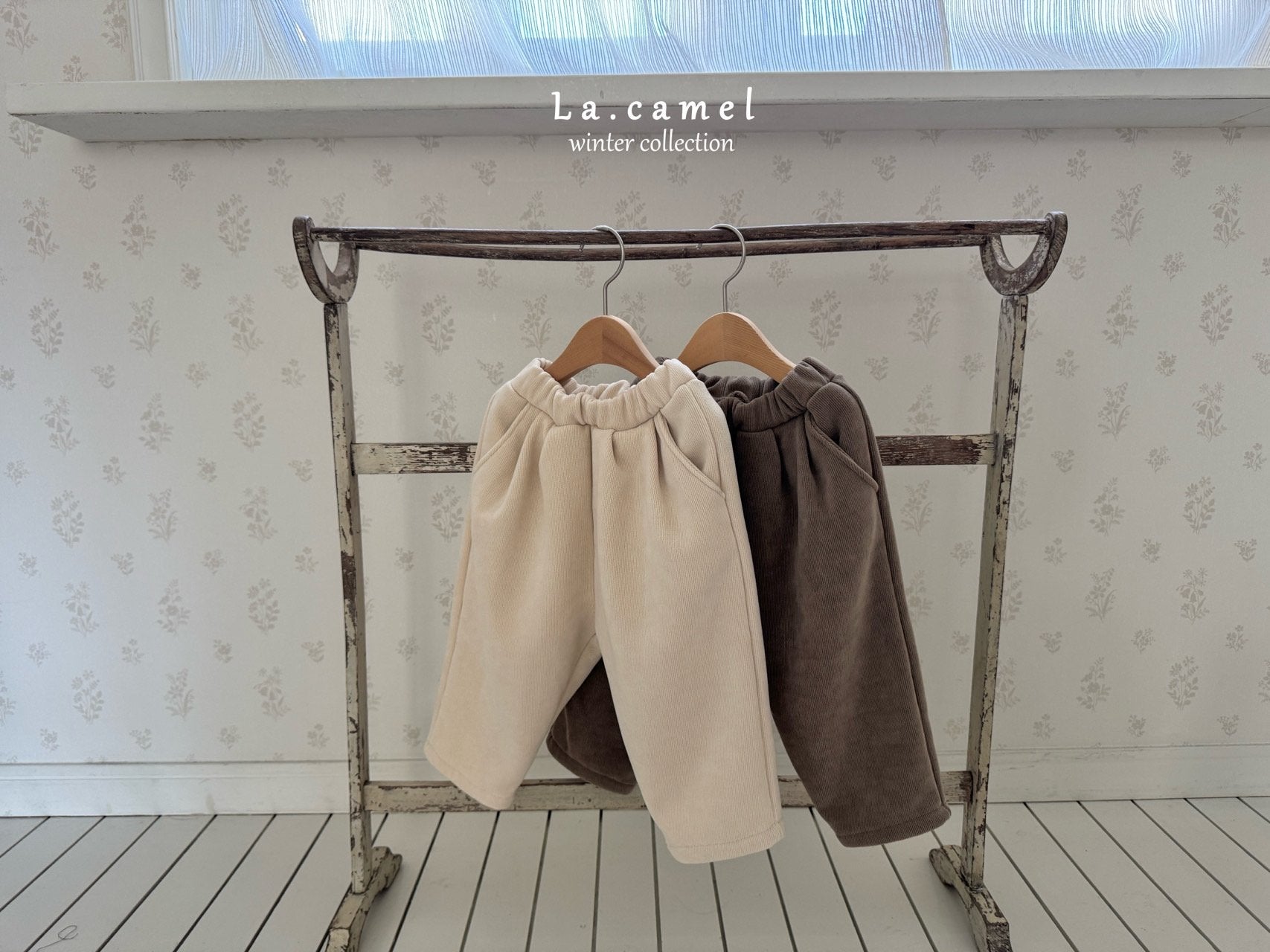［La.camel］Daily warm pants
