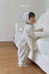 ［marron］Hellen lace bonnet