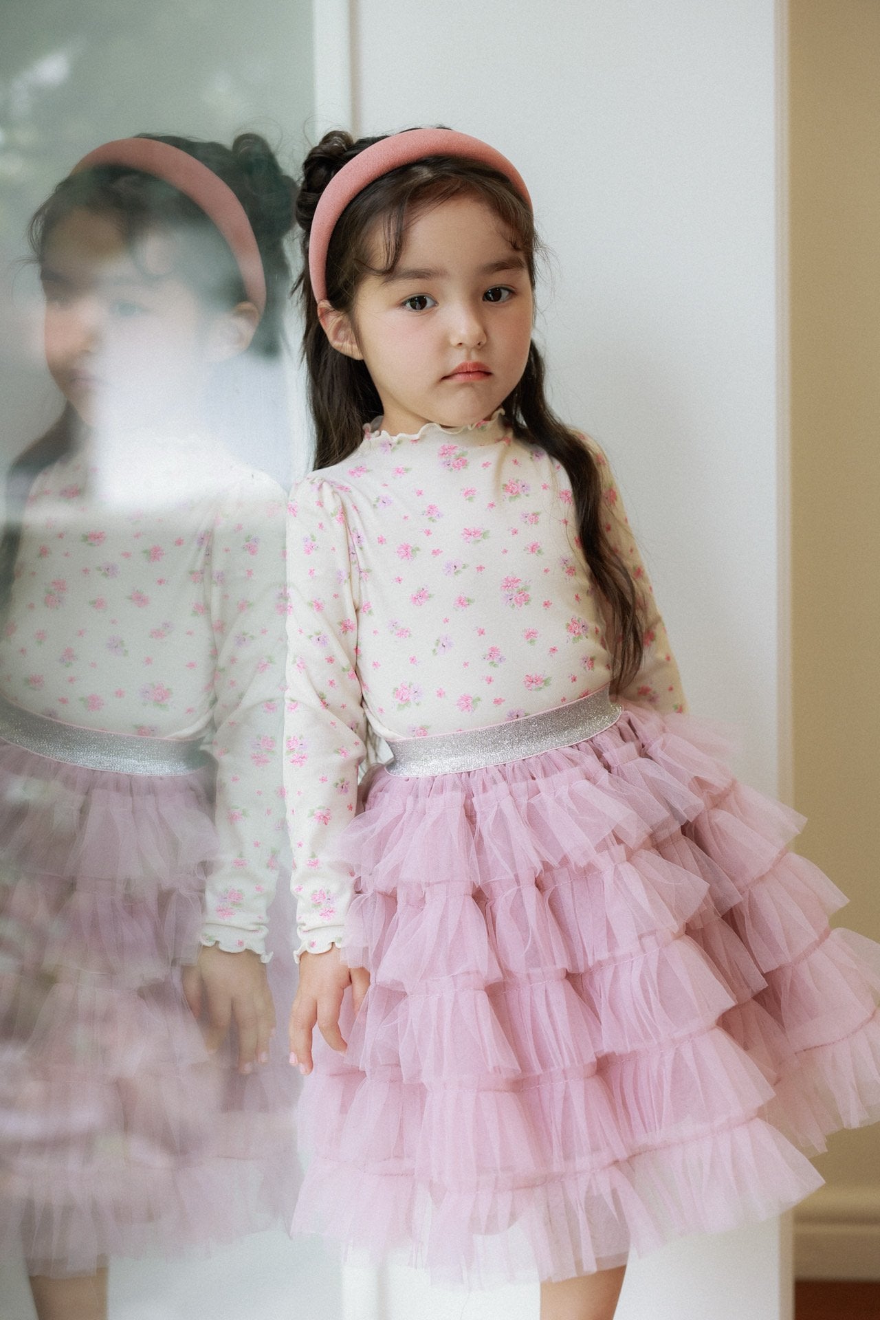 ［azalea］Blossom tencel tee (baby & kids)